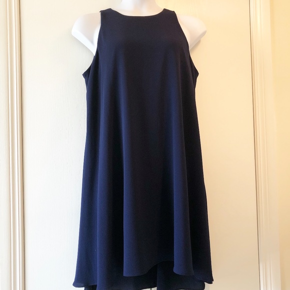 EUC Lauren Ralph Lauren High Low Dress Size:16 - Picture 4 of 10